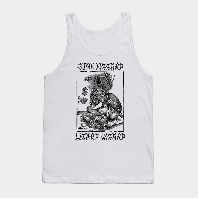 King Gizzard & Lizard Wizard Tank Top by RetroPandora